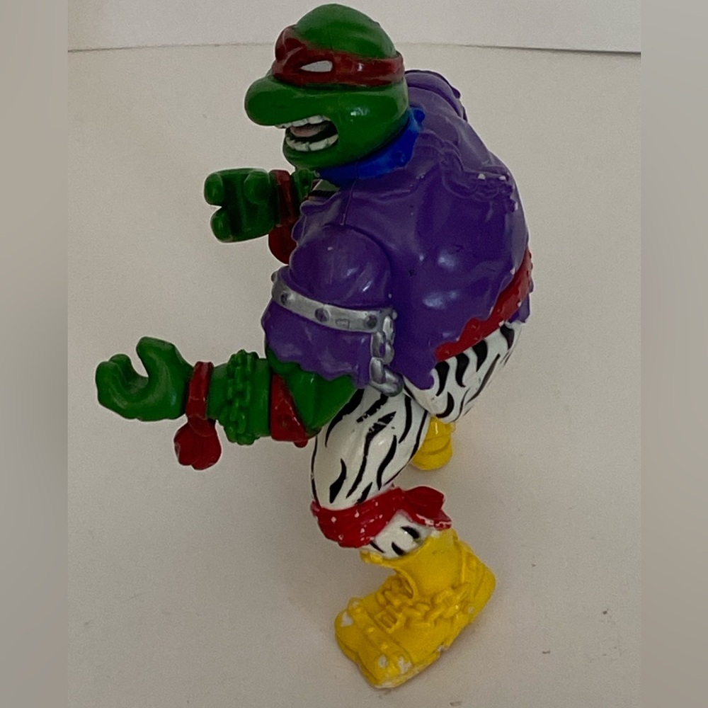 TMNT Teenage Mutant Ninja Turtles 1991 Heavy Metal Ralph Raphael Loose Fogure - Picture 9 of 14